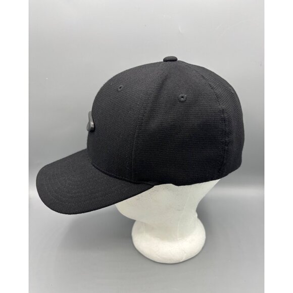 Oakley Black Baseball Cap Large Fitted L/XL Adult‎ - Picture 3 of 9